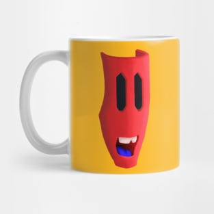 Red mask Mug